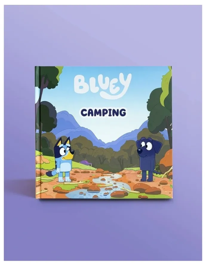 Bluey Camping Book
