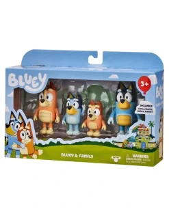 Bluey Figure 4 Pack
