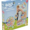 Bluey Wooden Puzzle Clock, Activity Toy