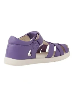 Bobux Kid Quick Dry Tropicana Cage Sandals In Purple