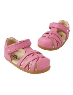 Bobux Step Up Cross Jump Sandals In Rose
