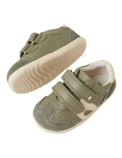 Bobux Step Up Titan Shoes In Olive