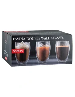 Bodum Pavina Double Walled 6pc Glass Set