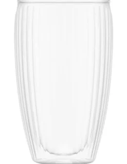 Bodum Pavina Double Wall with Ribs 450ml in Clear