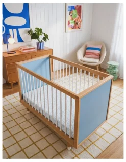Bold Baby Bold Baby Cot - Blue and Deep Blue