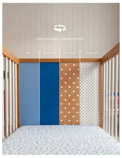 Bold Baby Bold Baby Cot - Blue and Deep Blue