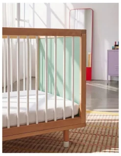 Bold Baby Bold Baby Cot - Yellow and Mint