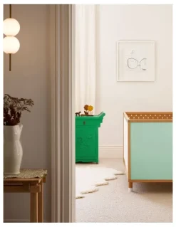 Bold Baby Bold Baby Cot - Yellow and Mint