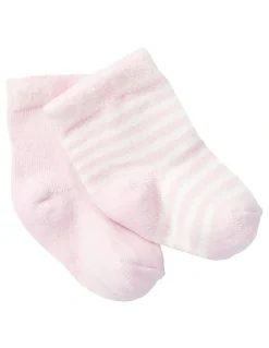 Bonds Baby Classics Sweet Socks 2 Pack in Pink Bootee