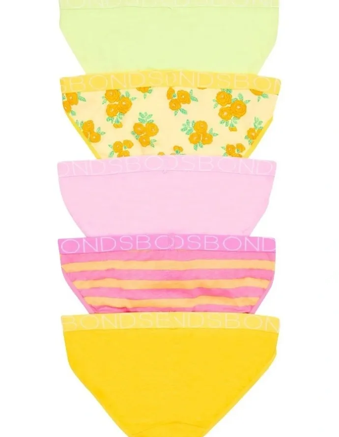 Bonds Bikini Pack of 5 in Multi