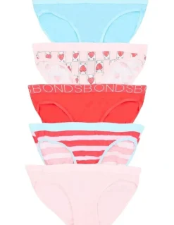 Bonds Bikini Pack of 5 in Multi