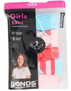 Bonds Bikini Pack of 5 in Multi