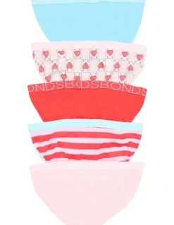 Bonds Bikini Pack of 5 in Multi