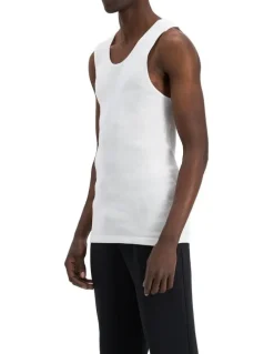 Bonds Chesty Athletic Singlet in White