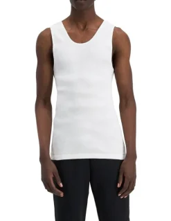 Bonds Chesty Athletic Singlet in White