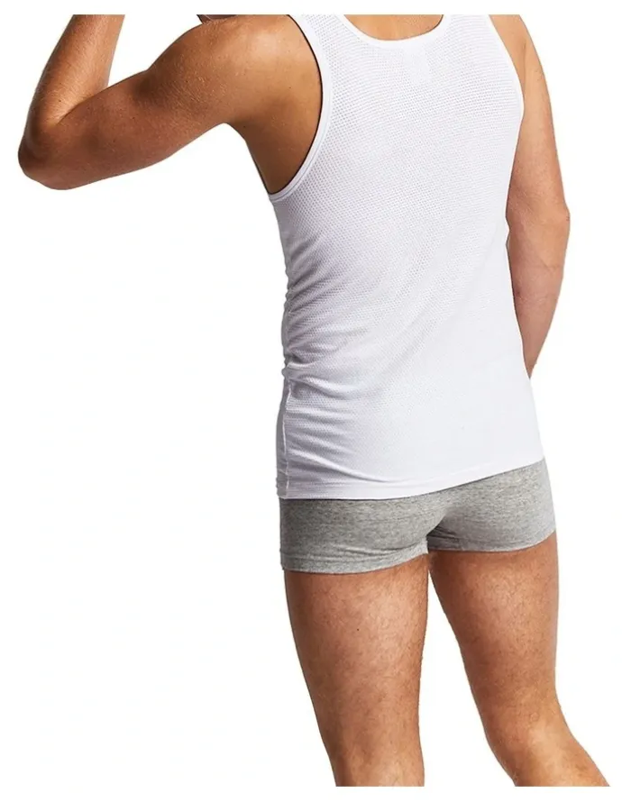 Bonds Coral Island Singlet in White