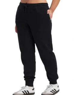 Bonds Cotton Sweats Fleece Skinny Trackie in Nu Black