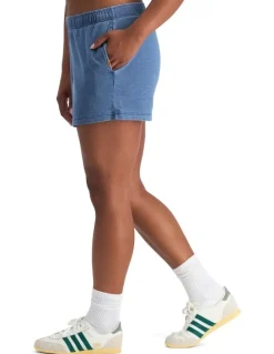 Bonds Denim Wash Short in Sky Blue Denim