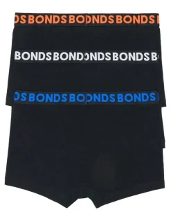 Bonds Everyday Plain Trunks 3 Pack in Black