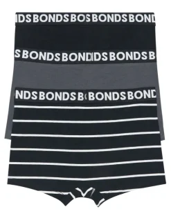 Bonds Everyday Stripe Trunks 3 Pack in Multi