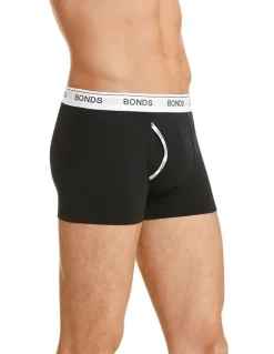 Bonds Guyfront Trunk 3 Pack in Black