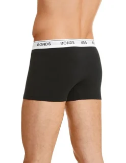 Bonds Guyfront Trunk 3 Pack in Black