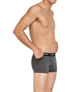 Bonds Guyfront Trunk 3 Pack in Grey
