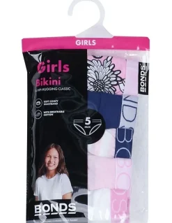 Bonds Kids Bikini 5 Pack in Multi