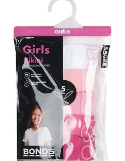 Bonds Kids Bikini 5 Pack in Multi