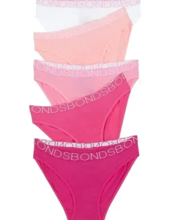 Bonds Kids Bikini 5 Pack in Multi