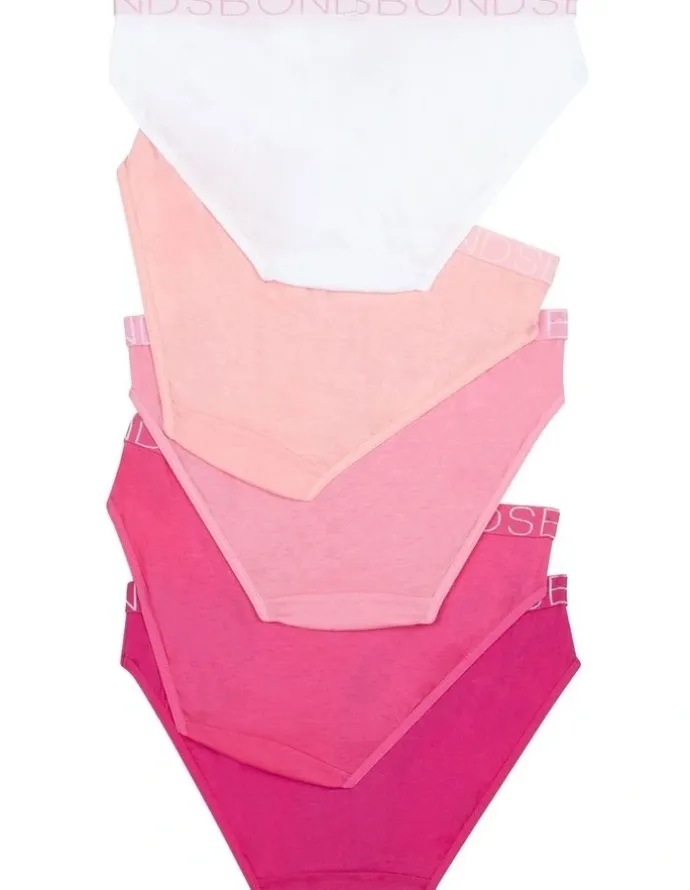 Bonds Kids Bikini 5 Pack in Multi