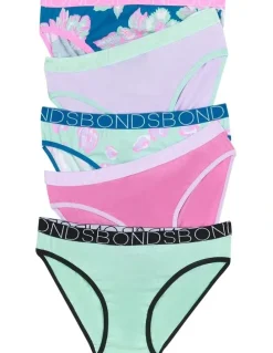 Bonds Kids Bikini 5 Pack in Multi
