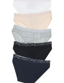 Bonds Kids Bikini 5 Pack in Multi