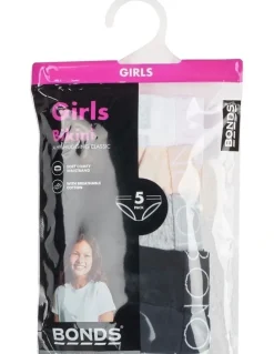 Bonds Kids Bikini 5 Pack in Multi