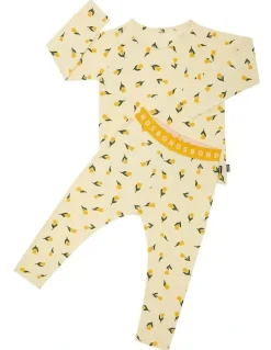 Bonds Kids Long Sleeve Sleep Set in Yellow