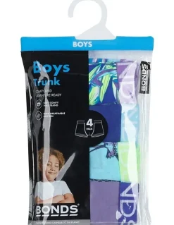 Bonds Kids Trunk 4 Pack in Dino Print