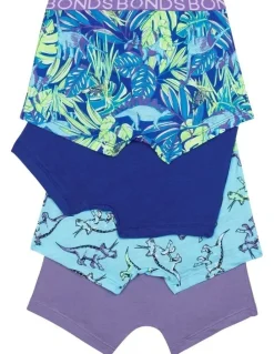 Bonds Kids Trunk 4 Pack in Dino Print
