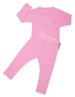 Bonds Long Sleeve Pointelle Sleep Set in Blind Blossom