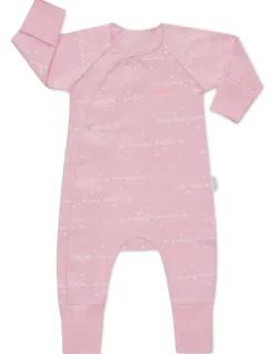 Bonds Newbies Cozy Suit in Pink