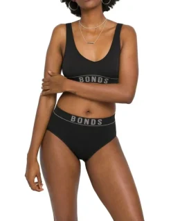 Bonds Originals Retro Rib Hi Hi Brief in Black