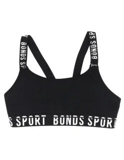 Bonds Performance Pullover Crop in Black