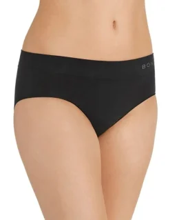 Bonds Seamless Midi Brief in Black