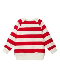 Bonds Soft Threads Pullover Jumper in Print Horizontal