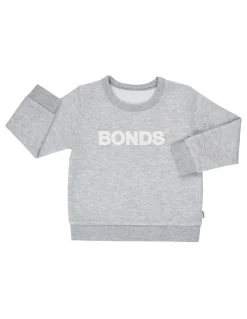 Bonds Tech Sweats Pullover (Sizes 3-7) in Grey