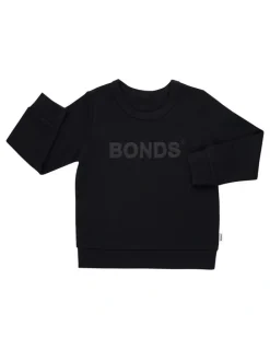 Bonds Tech Sweats Pullover (3-7 Years) in Black