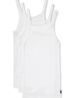 Bonds Teena Singlet 3 Pack (Sizes 3-14) in White