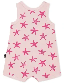 Bonds Wondercool Hot Days Suit in Starfish Sparkle