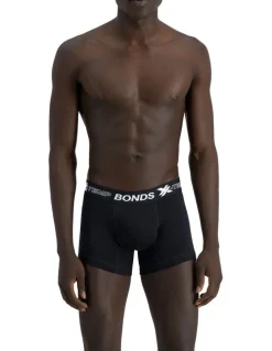 Bonds X-Temp Trunk 3 Pack in Black