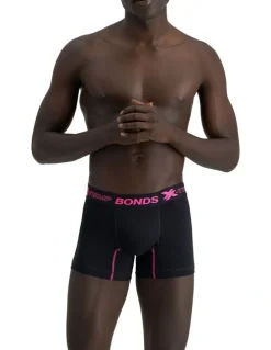 Bonds X-Temp Trunk 3 Pack in Black