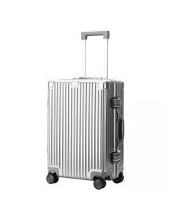 Bopai Bopai Aluminium Suitcase Travel Luggage Silver